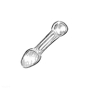 Vintage illustration of a spoon | Free stock vector - 324565