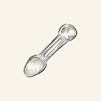 Vintage illustration of a spoon | Free stock vector - 324572