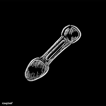 Vintage illustration of a spoon | Free stock vector - 324577