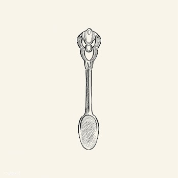 Vintage illustration of a spoon | Free stock vector - 324729