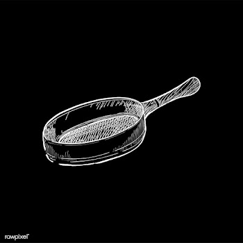 Vintage illustration of a strainer | Free stock vector - 324593