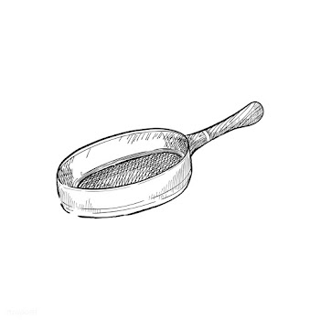 Vintage illustration of a strainer | Free stock vector - 324728