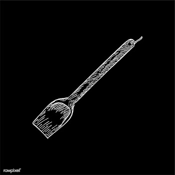 Vintage illustration of a wooden spoon | Free stock vector - 324547