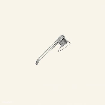 Vintage illustration of an axe | Free stock vector - 324628