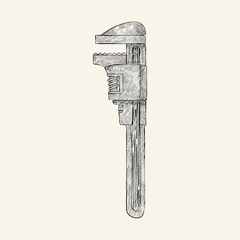Vintage illustration of an f clamp | Free stock vector - 324759