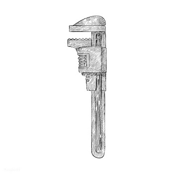 Vintage illustration of an f clamp | Free stock vector - 324765