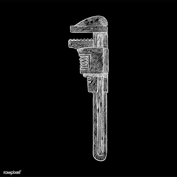 Vintage illustration of an f clamp | Free stock vector - 324777