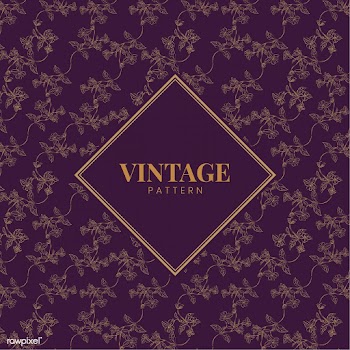 Vintage Illustration of Vintage floral patter.. | Free stock vector - 466941