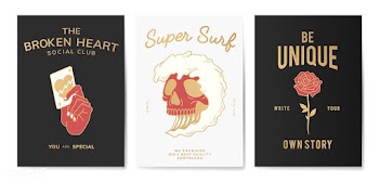 Vintage illustrations collection | Free stock vector - 557962