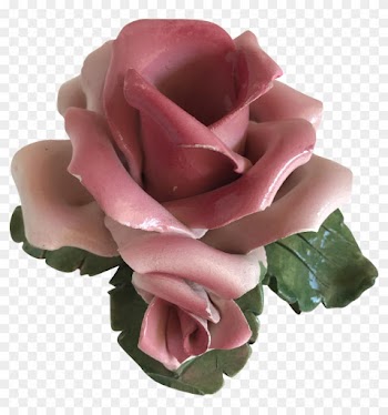 Vintage Italian Rose Candle Holder Chairish Rocking - Garden Roses