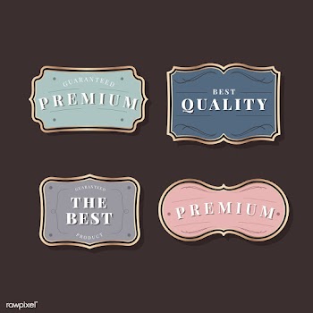 Vintage label collection | Free stock vector - 554603