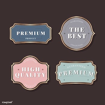 Vintage label collection | Free stock vector - 554604