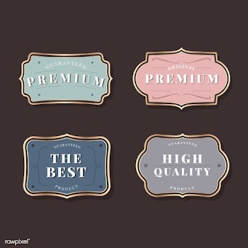 Vintage label collection | Free stock vector - 554615