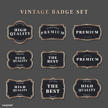 Vintage label collection | Free stock vector - 554623