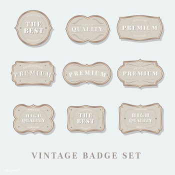 Vintage label collection | Free stock vector - 554628