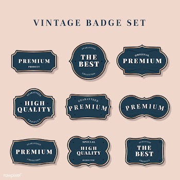 Vintage label collection | Free stock vector - 554629