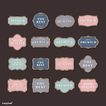 Vintage label collection | Free stock vector - 554639