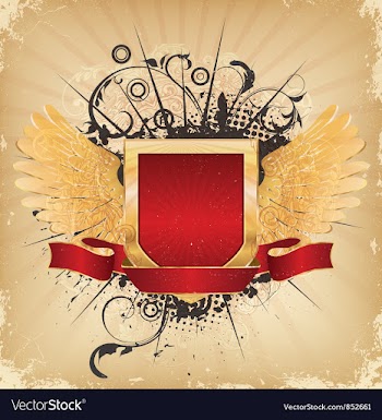 Vintage label vector image