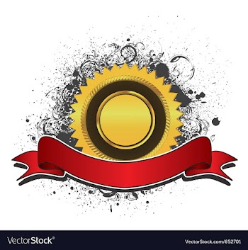 Vintage label vector image
