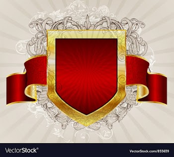 Vintage label vector image