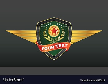 Vintage label vector image