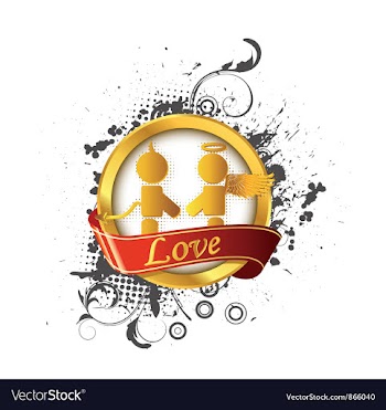 Vintage label vector image
