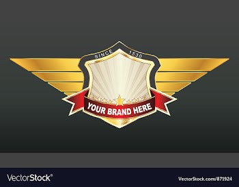 Vintage label vector image