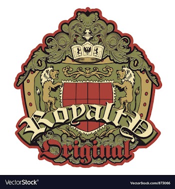 Vintage label vector image