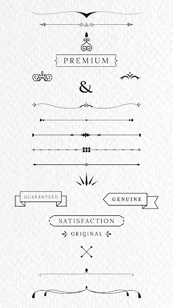 Vintage labels and banners | Free stock vector - 598917