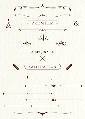 Vintage labels and banners | Free stock vector - 598920
