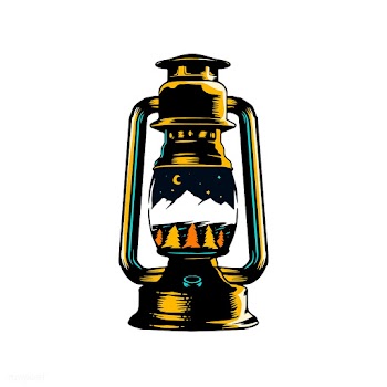 Vintage lantern sticker | Free stock vector - 575158