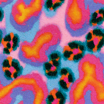 Vintage Leopard Print Scrapbook Paper Pattern