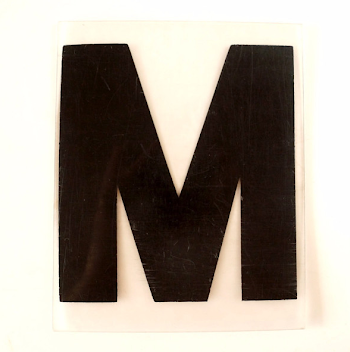 Vintage Letter M - ThirdShift Vintage Blog