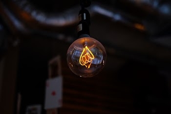 Vintage lightbulb
