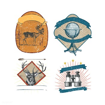 Vintage logos and stickers collection | Free stock vector - 562938