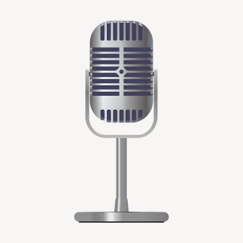 Vintage microphone collage element, music | Free PSD - rawpixel