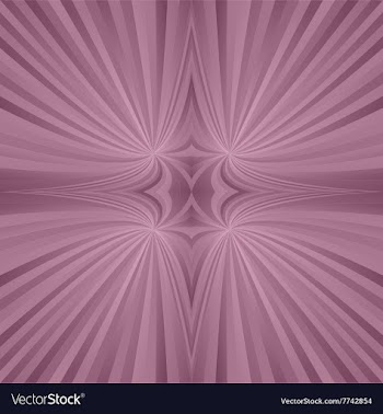 Vintage mirror symmetric ray background vector image