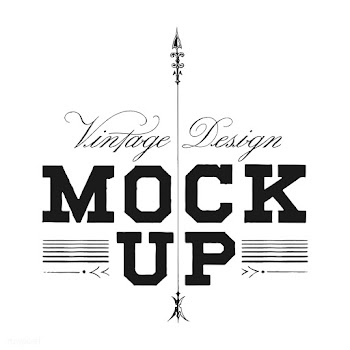 Vintage mockup logo design vector | Free stock vector - 463464