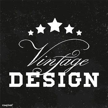 Vintage mockup logo design vector | Free stock vector - 463630