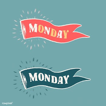 Vintage Monday flags | Free stock vector - 581822