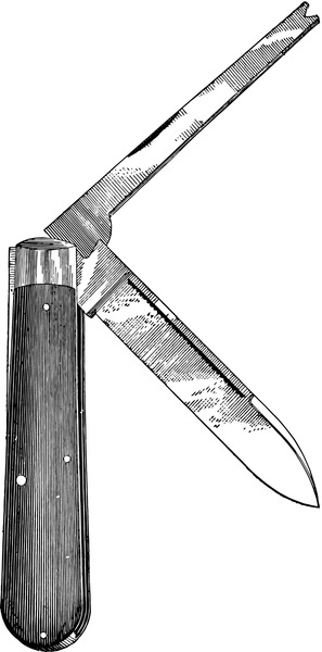 Vintage multifunction knife