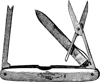 Vintage multifunction knife