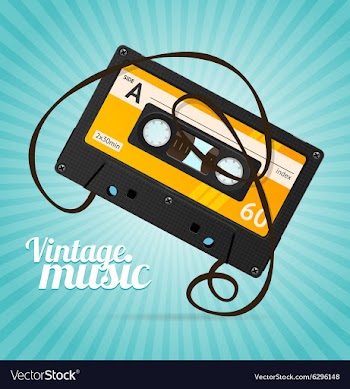  					Vintage Music Background vector image														