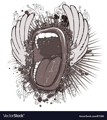 Vintage music emblem vector image