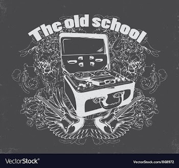 Vintage music poster vector image