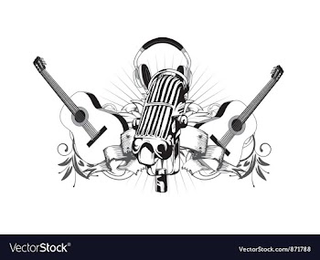 Vintage music t-shirt design vector image
