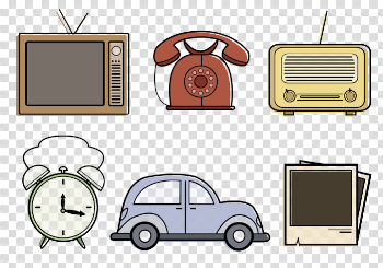 Vintage Objects PNG Photo