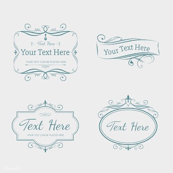 Vintage ornamental banners | Free stock vector - 554033