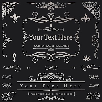 Vintage ornamental design elements | Free stock vector - 553958