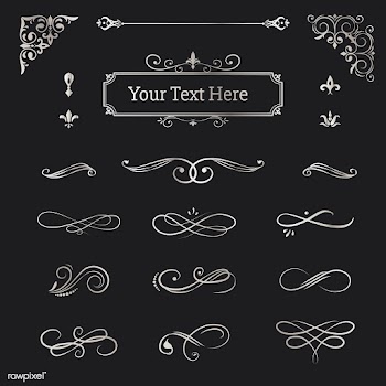 Vintage ornamental design elements | Free stock vector - 553960